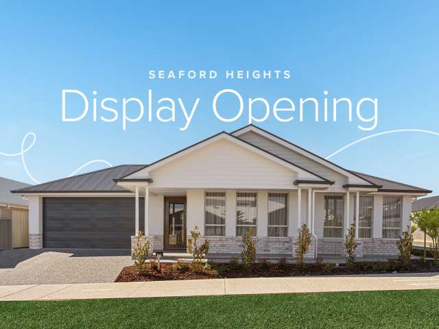 Seaford Heights Display Home Opening